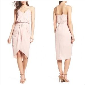 Chelsea28 Baby Pink Midi Dress (Size 4) Worn Once $100